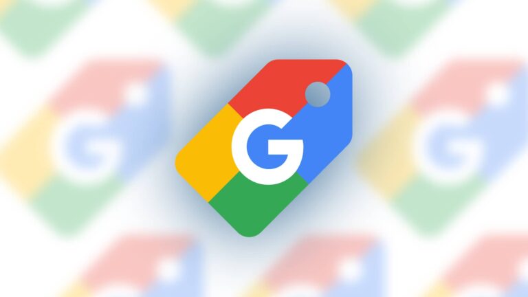A digital tag with a multicolored Google logo in the center, featuring red, yellow, green, and blue segments, and a circular hole on the right side.