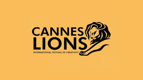 Cannes Lions International Festival of Creativity logo featuring a stylized lion illustration on a yellow background.